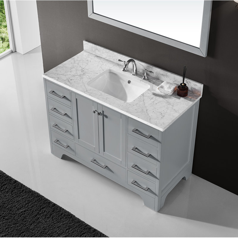 Alcott Hill® Sheri 48" Single Bathroom Vanity Base Only Wayfair
